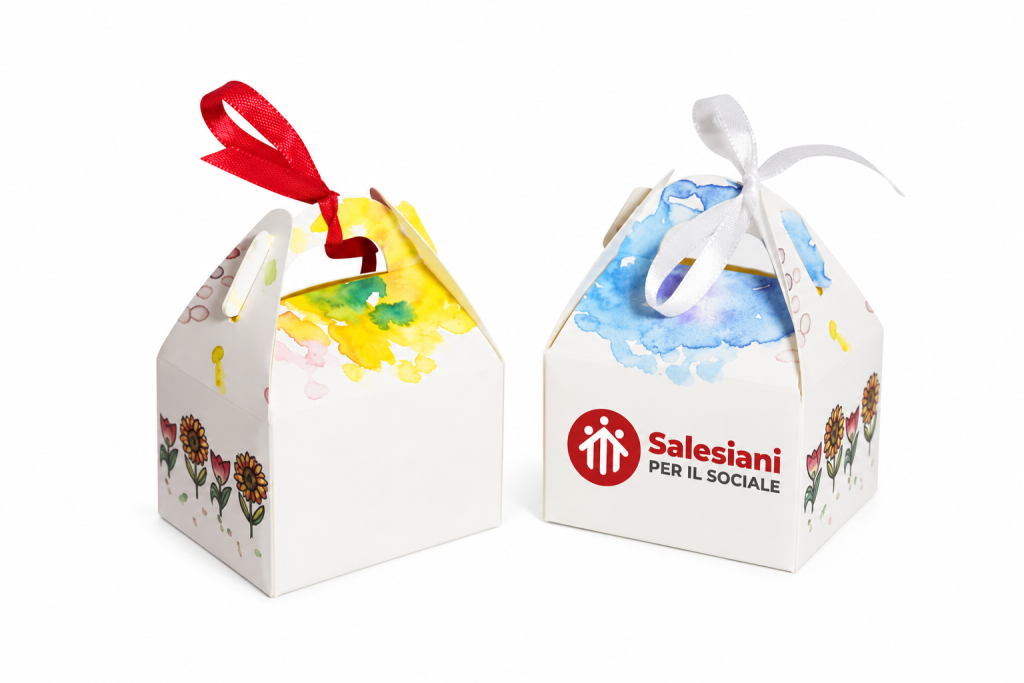 Scatoline regalo acquerello Salesiani